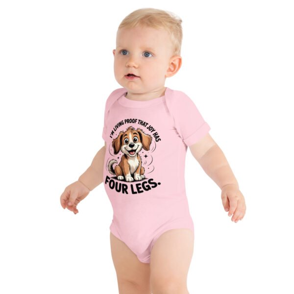 Joy Has Four Legs- Baby short sleeve one piece