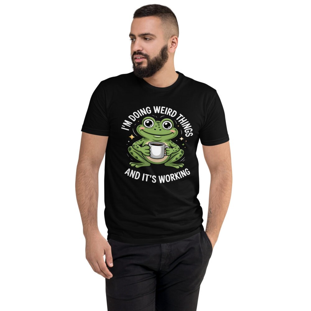 I"M Doing Weird Things- Men's Fitted Short Sleeve T-shirt