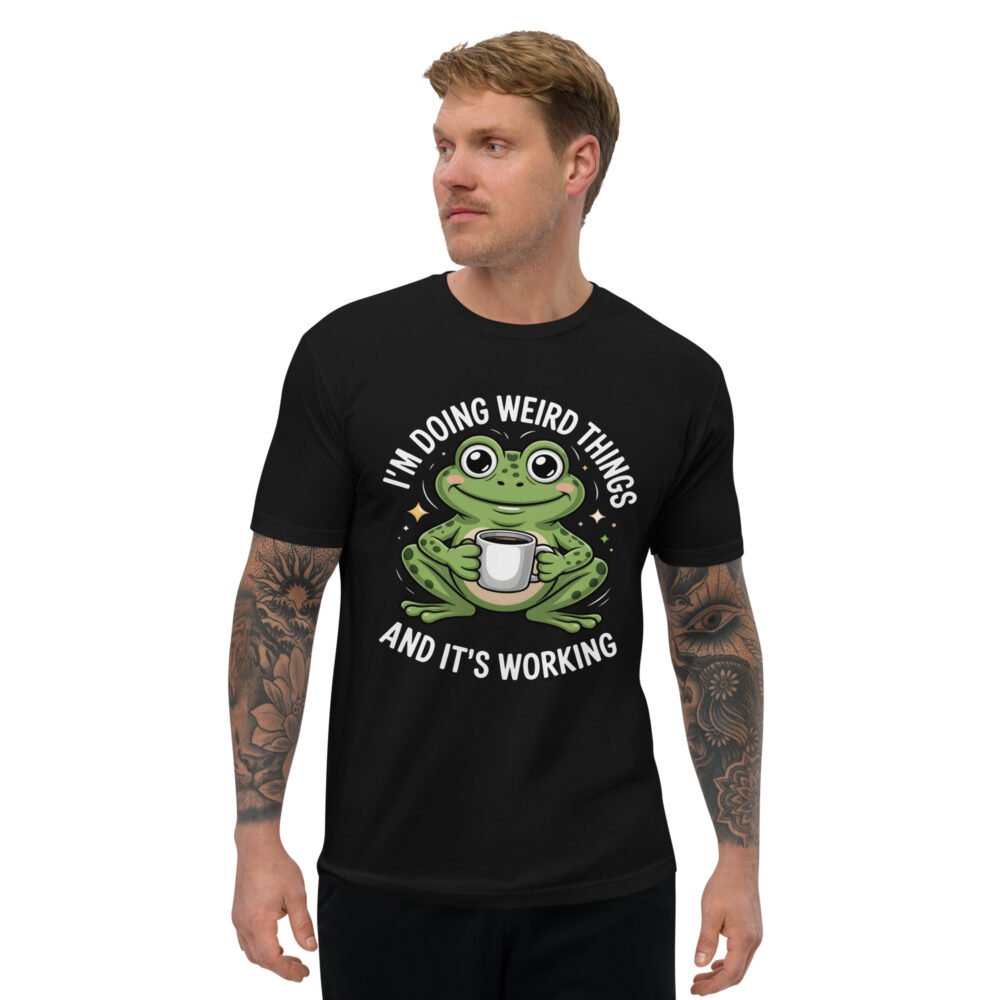 I"M Doing Weird Things- Men's Fitted Short Sleeve T-shirt