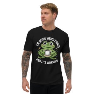 I"M Doing Weird Things- Men's Fitted Short Sleeve T-shirt