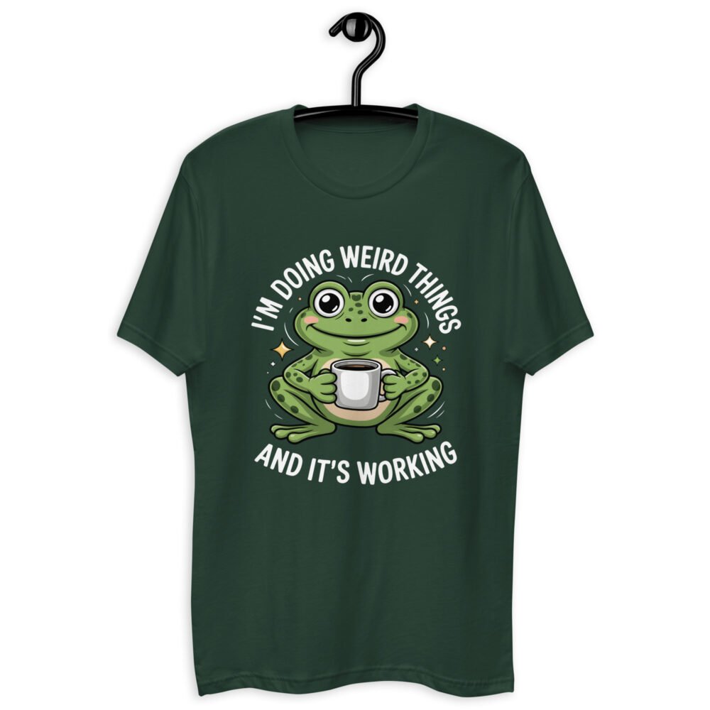 I"M Doing Weird Things- Men's Fitted Short Sleeve T-shirt
