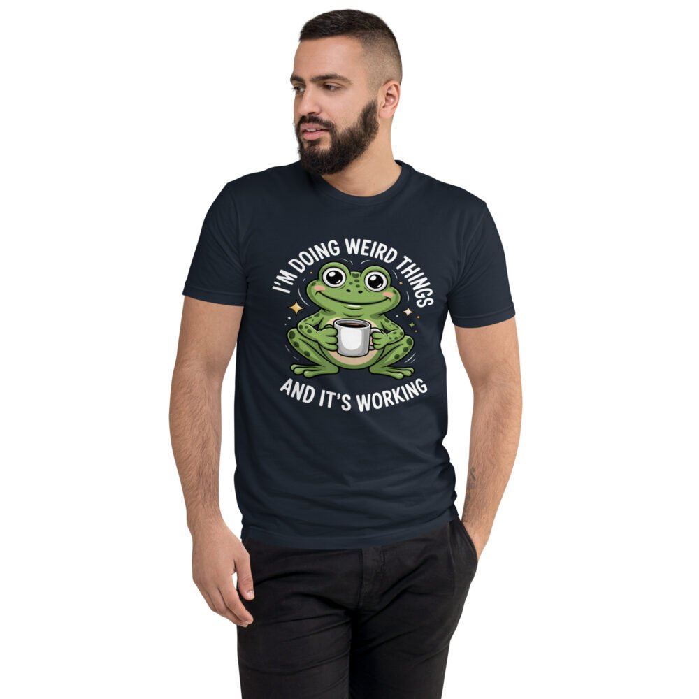 I"M Doing Weird Things- Men's Fitted Short Sleeve T-shirt