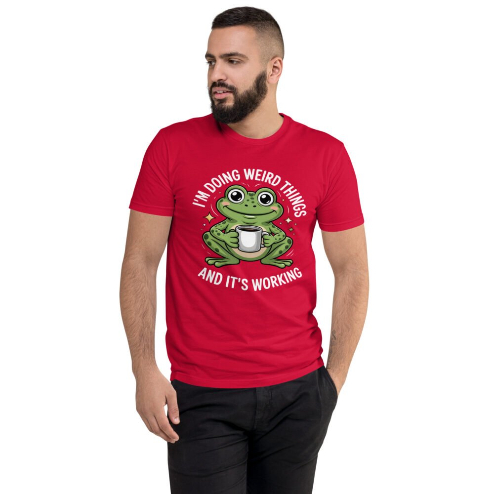 I"M Doing Weird Things- Men's Fitted Short Sleeve T-shirt
