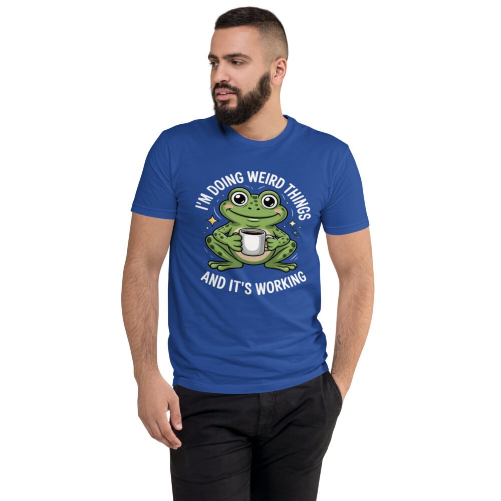 I"M Doing Weird Things- Men's Fitted Short Sleeve T-shirt