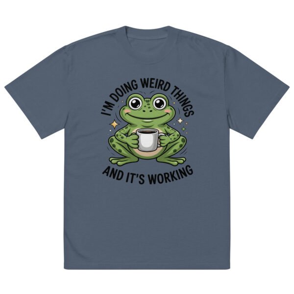 I'M Doing Weird Things- Men's Oversized faded t-shirt