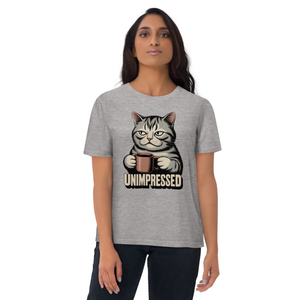 unisex-organic-cotton-creator-2.0-t-shirt-heather-grey-front-6ab675c7a0c53.jpg Unimpressed- Unisex Organic Cotton T-Shirt