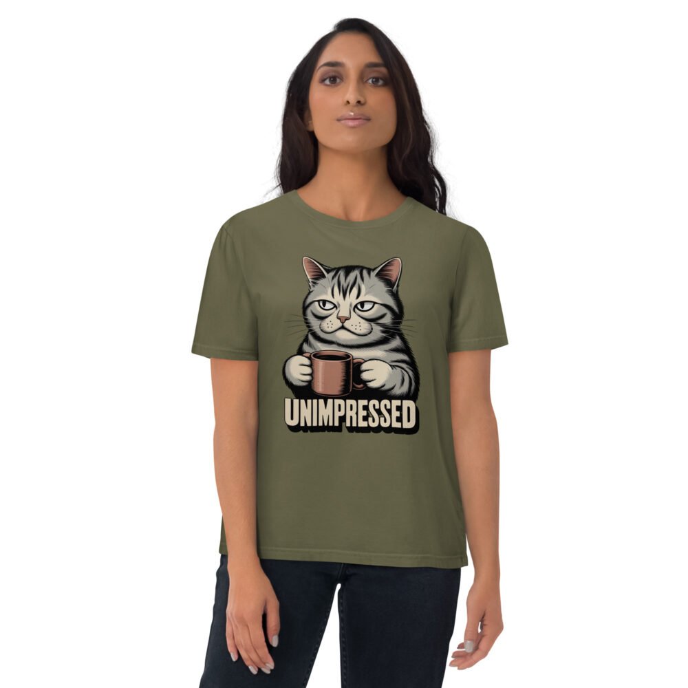 unisex-organic-cotton-creator-2.0-t-shirt-khaki-front-6ab675c7a0c8a.jpg Unimpressed- Unisex Organic Cotton T-Shirt