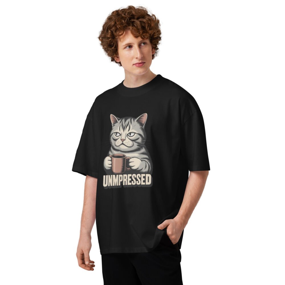 unisex-organic-oversized-high-neck-blaster-2.0-t-shirt-black-front-6ab65a6156217.jpg Unimpressed- Unisex organic oversized high neck t-shirt