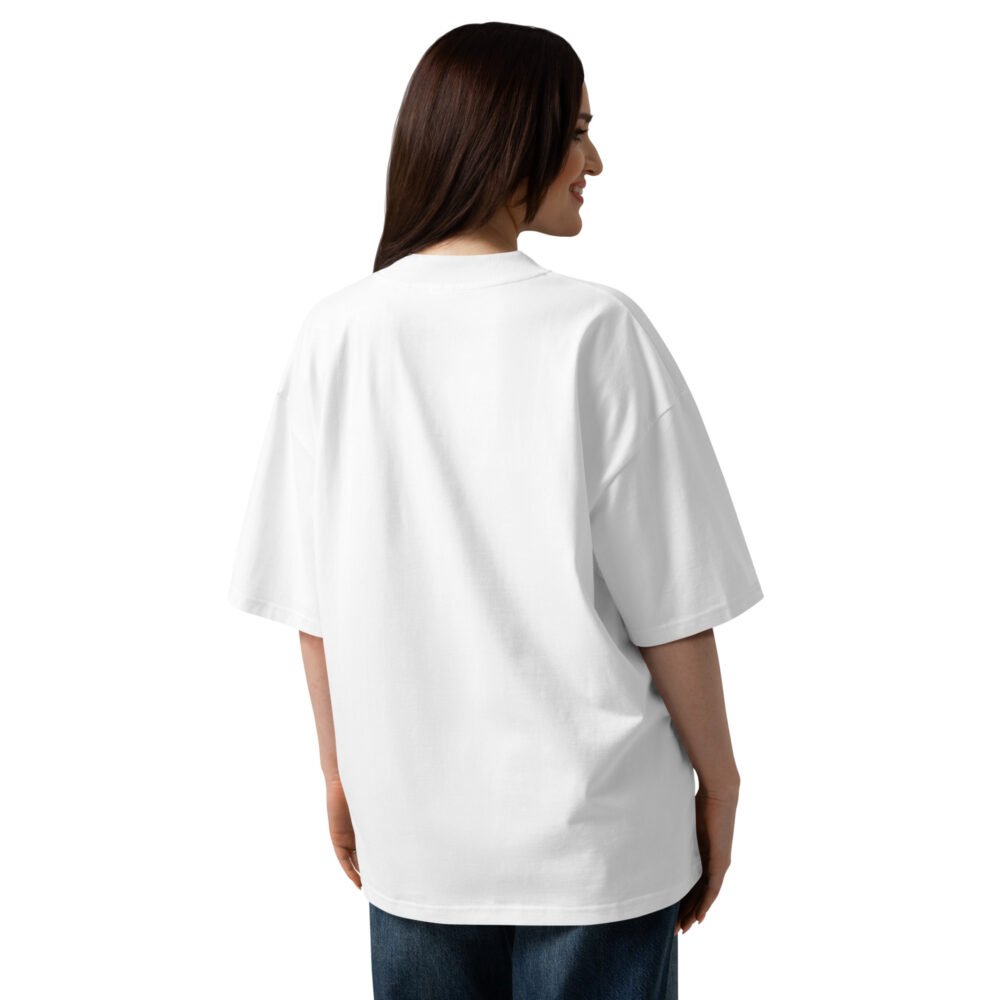 Perfectly Imperfect- Unisex organic oversized high neck t-shirt
