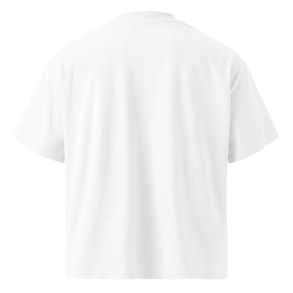 unisex-organic-oversized-high-neck-blaster-2.0-t-shirt-white-back-6ab65a6155d76.jpg Unimpressed- Unisex organic oversized high neck t-shirt