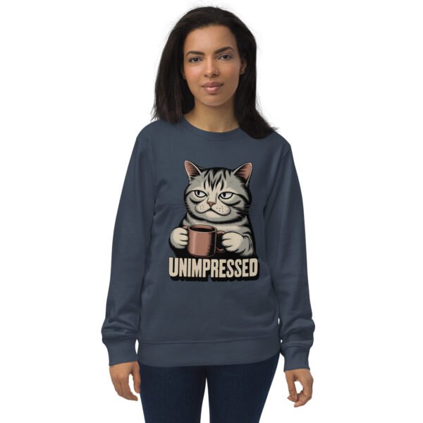 Unimpressed- Unisex organic sweatshirt