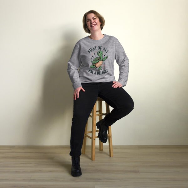 I'M A Delight- Unisex organic sweatshirt