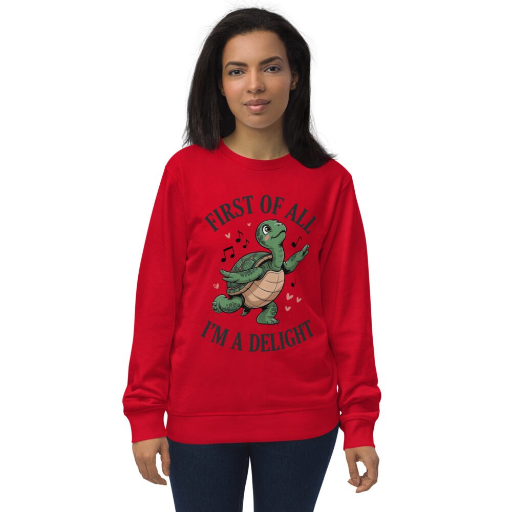 I'M A Delight- Unisex organic sweatshirt