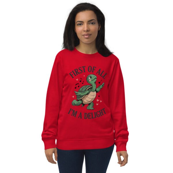 I'M A Delight- Unisex organic sweatshirt