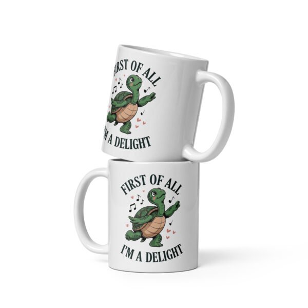 I'M A Delight- White glossy mug