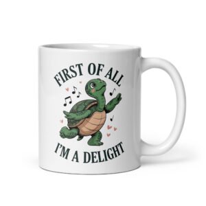 I'M A Delight- White glossy mug