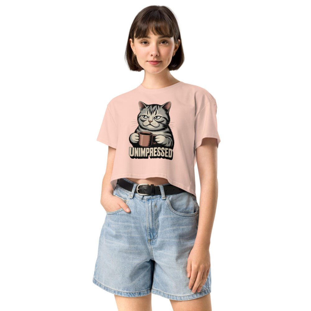 Unimpressed- Women’s crop top