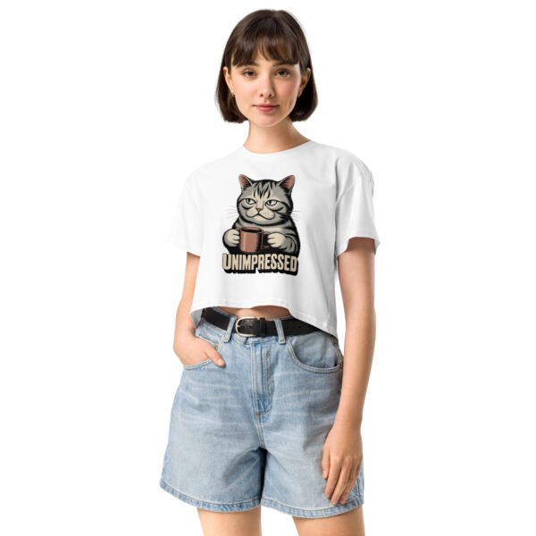 Unimpressed- Women’s crop top