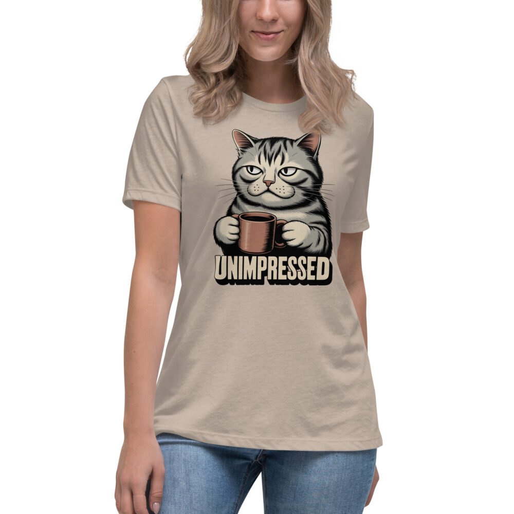 Unimpressed- Women's Relaxed T-Shirt