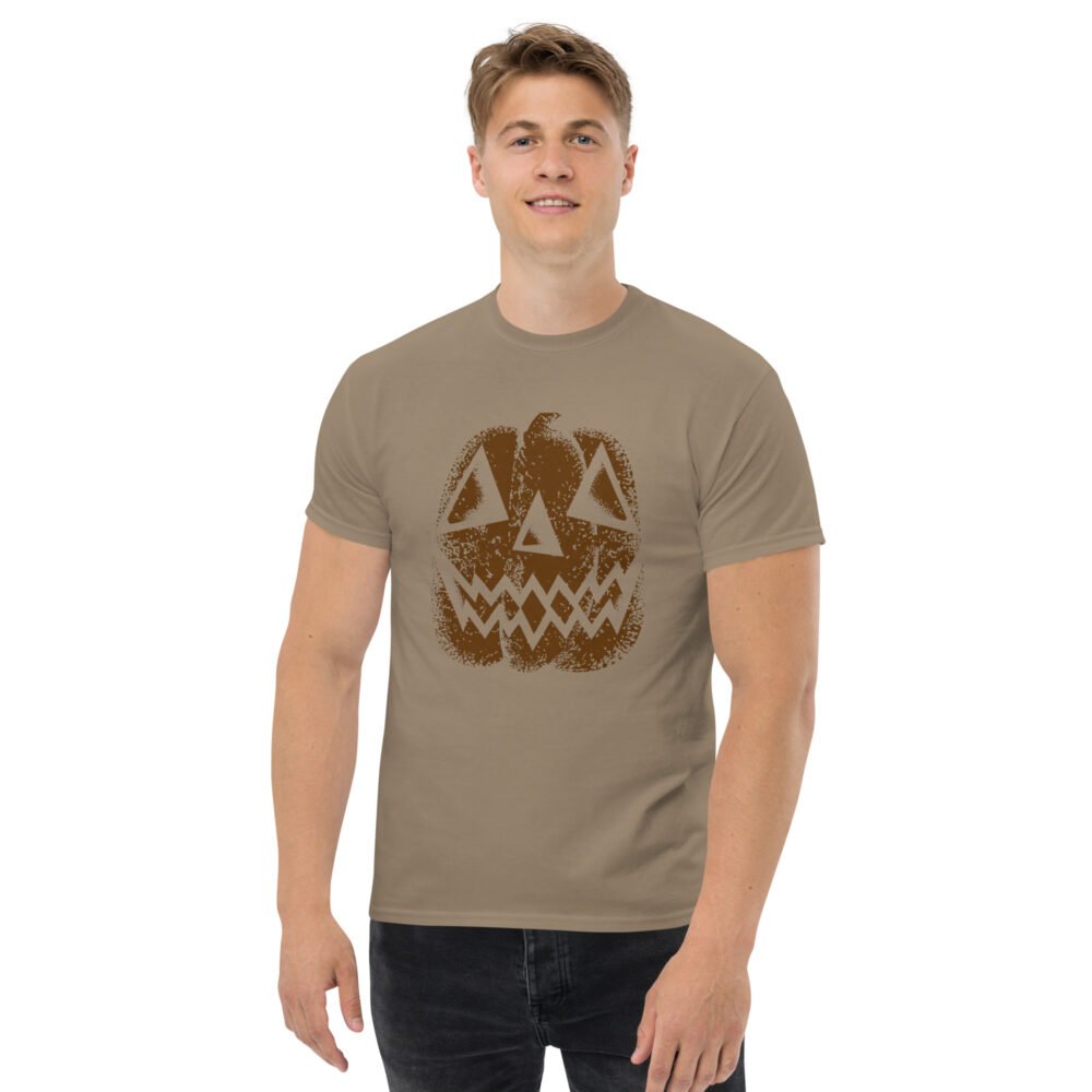 Vintage Distressed Jack-o'-Lantern Face- Unisex classic tee