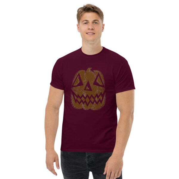 Vintage Distressed Jack-o'-Lantern Face- Unisex classic tee