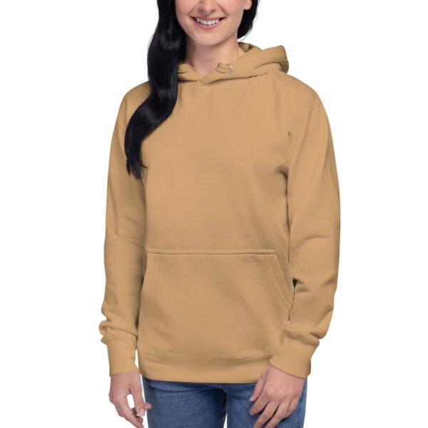 unisex-premium-pullover-hoodie-khaki-front-6ac78467246cf.jpg Vintage Distressed Jack-o'-Lantern Face- Unisex Hoodie